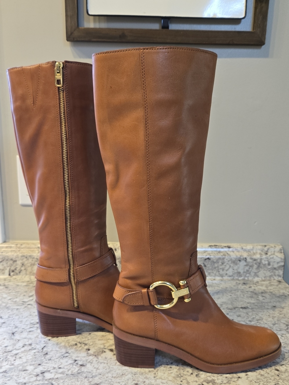 Coach Carolina Leather Riding Boot - Picture 2 of 16